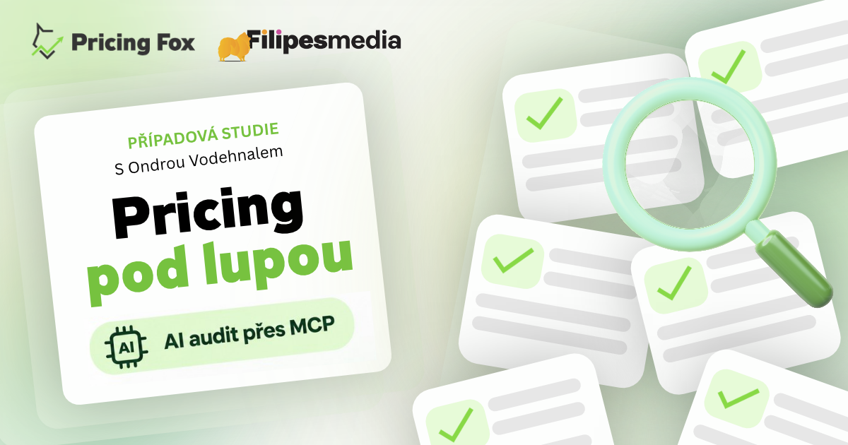 Audit cenotvorby přes MCP ve spolupráci s Filipesmedia a Ondřejem Vodehnalem